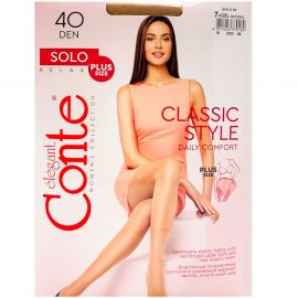 Զուգագուլպա Conte Solo 40 Den 7 3XL Natural