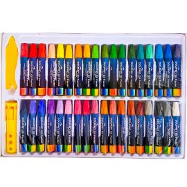 Գունավոր յուղամատիտներ Dolphin 36 գույն