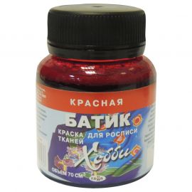 Ներկ կտորի Гамма "Батик-хобби" красная 70մլ․
