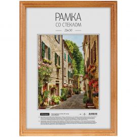 Նկարի շրջանակ փայտե OfficeSpace 21*30 սմ․ №1 սաթ