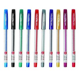 Գրիչ գունավոր Cello Funglitter 10 գույն (1,0մմ)