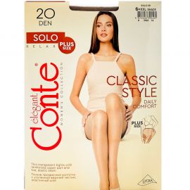 Զուգագուլպա Conte Solo 20 Den 6XLL Shade