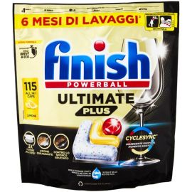 Սպասք լվացող մեքենայի հաբ Finish Ultimate Plus Limone 115 հատ