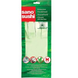 Ռետինե ձեռնոցներ Sano Sushi Aloe M