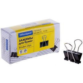 Թղթի սեղմակ 25մմ OfficeSpace  ( 12 հատ )