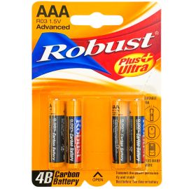 Մարտկոց Robust AAA R03 4B