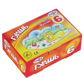 Գուաշ Гамма "Мультики" 6 գույն