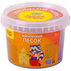 Կինետիկ ավազ տարայով Мульти-Пульти "Магический песок" Մանուշակագույն