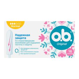 Կանացի հիգիենիկ տամպոններ OB Original Normal 16 հատ