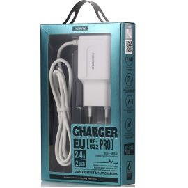 Լիցքավորիչ և լիցքավորման լար Remax Micro USB RP-U22