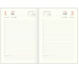 Օրատետր թվագրված 2025թ А5 BG "Magnet. Grey" 176թերթ մոխրագույն