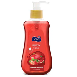 Հեղուկ օճառ Hobby Ելակ և նուռ 400մլ.