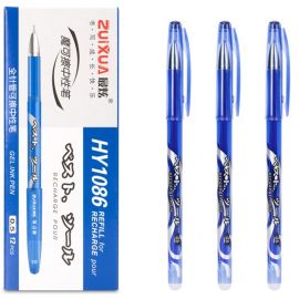 Գրիչ գելային ջնջվող HY-1086 կապույտ, կարմիր, սև (0,5մմ)