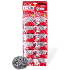 Սպունգ սպասք լվանալու համար մետաղական Liao 1 հատ H130024