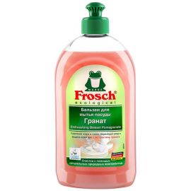 Սպասք լվանալու հեղուկ-բալզամ Frosch Гранат 500 մլ