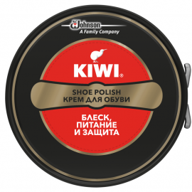 Կոշիկի փայլեցնող միջոց Kiwi Polish սև 50 մլ