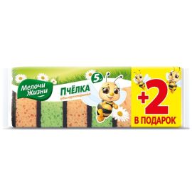 Սպունգ սպասք լվանալու համար Мелочи Жизни 5+2 հատ