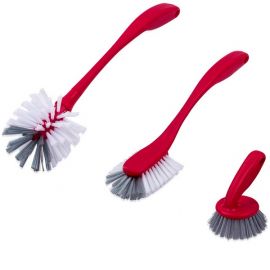 Սպասք լվանալու խոզանակների հավաքածու 3 հատ Liao D130078