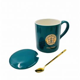 Բաժակ կերամիկական - Կանաչ / 4 Տեսակ / XZ-253