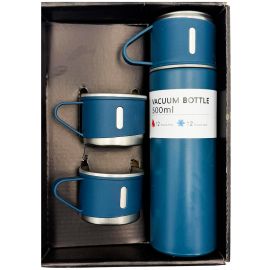 Թերմոս 500մլ Տուփ + 2 բաժակ  XZ-3383