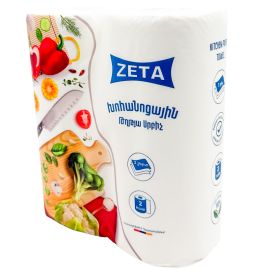 Թղթյա սրբիչ Zeta 2հատ 3շերտ