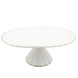 Մրգաման Կերամիկական Սպիտակ Օվալ 35սմ XZ-6486