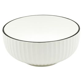 Ափսե կերամիկական Մուգ եզրերով 20սմ XZ-6454