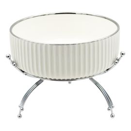 Մրգաման Մետաղական տակդիրով Արծաթագույն Գծավոր Կլոր XZ-6435