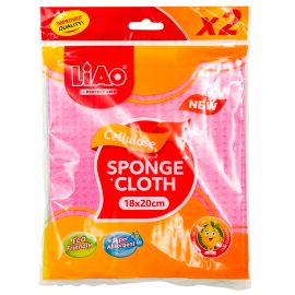 Կտորե անձեռոցիկ Ցելյուլոզային Liao G130122 18*20սմ 2 հատ