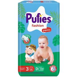 Մանկական տակդիր-վարտիք Pufies Pants Fashion Midi N3 (6-11 կգ) 50 հատ