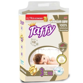 Մանկական տակդիր Taffy Ultra ECO N3 (4-9կգ) 90 հատ