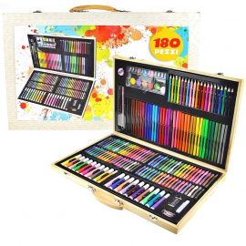 Նկարչական պարագաների հավաքածու 180 կտոր XZ-259