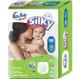 Մանկական տակդիր Silk Soft (Silky) N4 Midi (7-18 կգ), 50 հատ