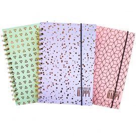 Նոթատետր A5 պարույրով  XZ-309