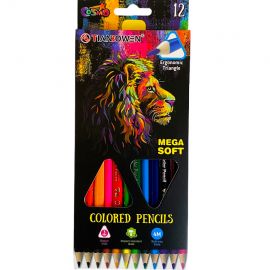 Գունավոր մատիտներ TianBowen XZ174 12 գույն