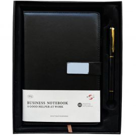 Նոթատետր գրիչով կաշվե կազմով A5 XZ-302 141*208մմ