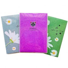 Նոթատետր փայլուն կազմով A7 XZ-294 109*77մմ