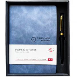 Նոթատետր գրիչով կաշվե կազմով A5 XZ-299 141*207մմ