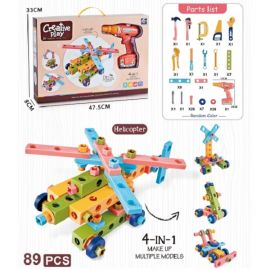 Կոնստրուկտոր պլաստմասե 4in1 Creative play YF806-1