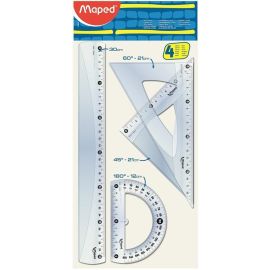 Քանոնների հավաքածու Maped 242830 4 հատ