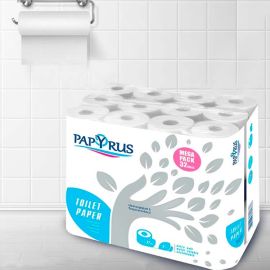 Զուգարանի թուղթ Papyrus Mega Pack 32 հատ, 3 շերտ 