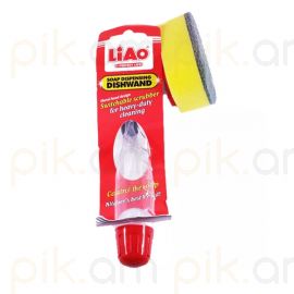 Սպասք լվանալու սպունգ բռանկով Liao 21սմ D130086