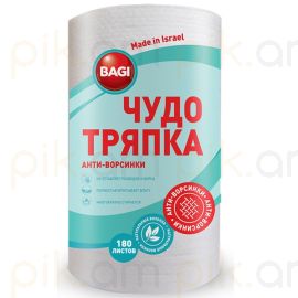 
Կտորե անձեռոցիկ գլանակով Bagi 20սմ 180թերթ
