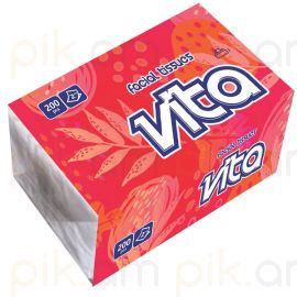 Անձեռոցիկ Silk Soft Vita 200 հատ երկշերտ