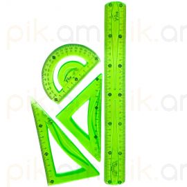 Քանոնների հավաքածու XZ-1418  4 հատ