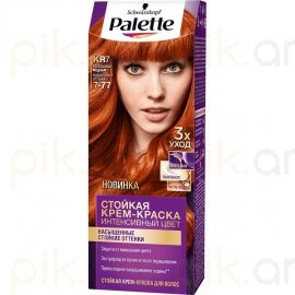 Մազի ներկ «Schwarzkopf Palette» №KR7 Роскошный медный