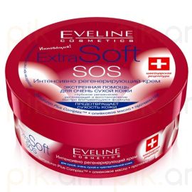 Կրեմ դեմքի և մարմնի սնուցող Eveline Cosmetics Extra Soft Sos 200մլ
