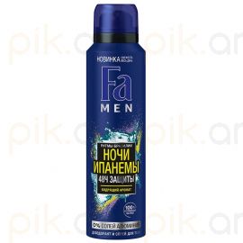 Հոտազերծիչ-սփրեյ Fa Men Ритмы Бразилии Ночи Ипанемы 150 մլ.