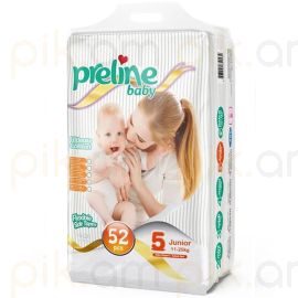 Մանկական Տակդիր Preline Baby Junior N5 (11-25կգ) 52 հատ