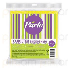 Անձեռոցիկներ վիսկոզային PARLO 10 հատ